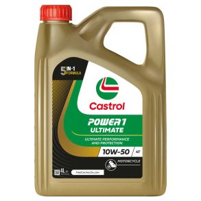 Motorolie - Castrol Power1 Ultimate 4T 10W-50 - 4 liter