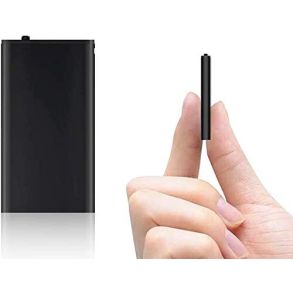 Mini digital stemmeoptager Sort - 32 GB hukommelse - 4,5x1,7x0,6 cm