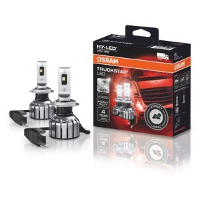 H7 LED pre 24V - Osram Truckstar ECE-godkendt 2 stk. - 16W/PX26d