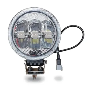 LED Fjernlygte M/ positionslys - Dia.  178 mm - CE Godkendt
