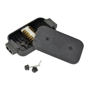 Kabelsamledse Vandtt - Sort PVC 8-polet