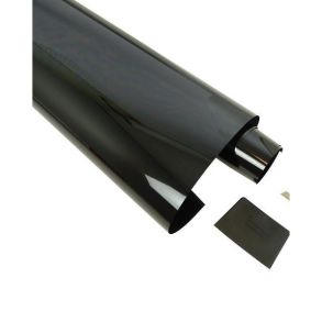 Solfilm Sort - 3% Lysgennemgang - Str. 50x300 cm