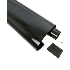 Solfilm Sort - 3% Lysgennemgang - Str. 50x300 cm