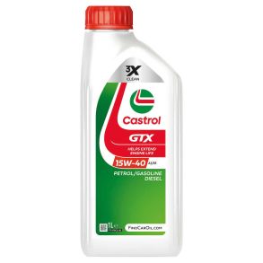 Motorolie - Castrol GTX 15W-40 A3/B3 - 1 liter