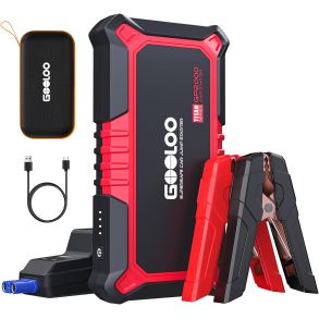 Jumpstarter GP2000 2000A / 12V - Power Bank 19800mah - 2X USB & LED lys