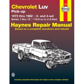Reparationsbog Haynes - Chevrolet Luv Pick-up petrol (1972-1982)
