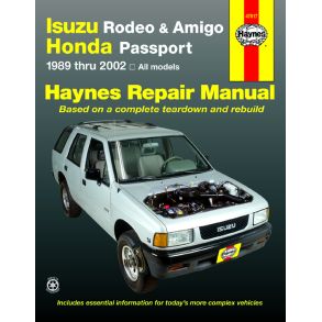 Reparationsbog Haynes - Isuzu Rodeo, Amigo, & Honda Passport (89-02)