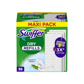 Refill til Swiffer gulvmoppe - 36 stk trre klude