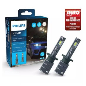 Philips Ultinon Pro6000 H1 LED - ECE-godkendt (typegodkendt) - 2 stk.