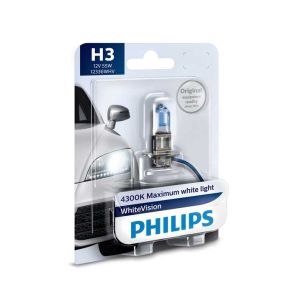 H3 Pre - PHILIPS White Vision - 55 watt - 1 stk.
