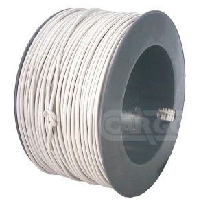 AUTOLEDNING 1X1.5 - HVID - L. 1 METER