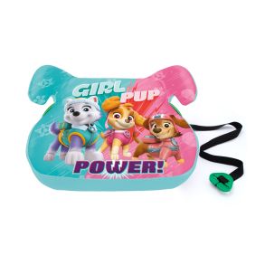 Selepude med selejustering - Paw Patrol Girl Power I-size godkendt - Brnehjde 125-150 cm
