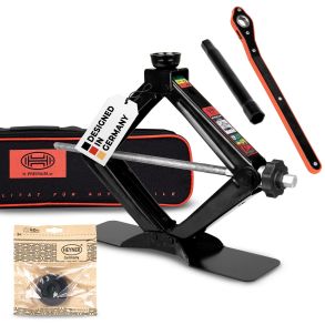 Saksedonkraft 2000 kg. Med Skralden�gle - T�V/GS godkendt - L�fteh�jde 105-450 mm