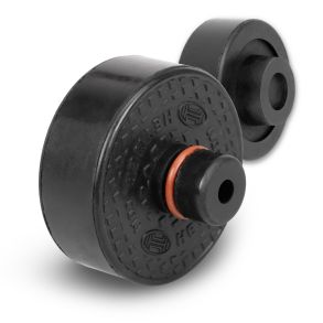 L�ftesko / Gummiklods Til Donkraft - Specifikt til Tesla - 76x65 mm