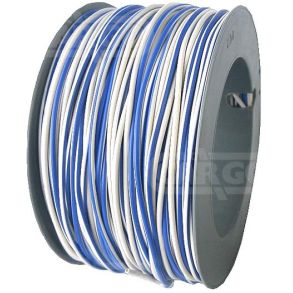 AUTOLEDNING 1X1.5 - HVID / BL - 1 M