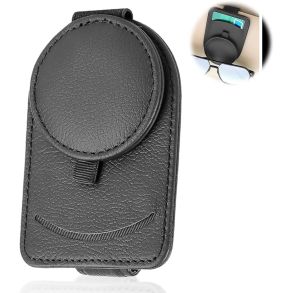 Brilleholder I Sort Kunstlder - Eksklusiv Model - 1 stk