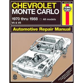 Reparationsbog Haynes - Chevrolet Monte Carlo (1970-1988)