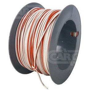 AUTOLEDNING 1X1.5 - HVID / R�D - 1 M