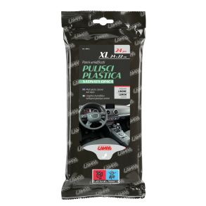 Renseservietter til plast 24 stk - Plastic Cleaner Matt - Citrus duft 24x22 cm