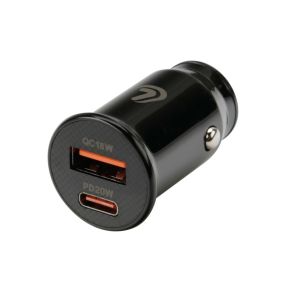 USB-oplader 12/24V - USB-C & USB-A - Universal 1 stk