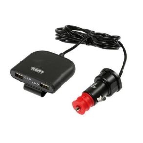 Ladestation M/ 4x USB - Extender Fast Charge - L. 180 cm.