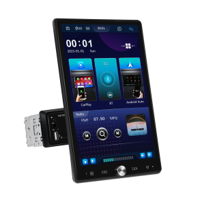 Autoradio 1DIN med 10,4'' touch skrm - CarvillZ 1511W - Trdls Apple Carplay & Android Auto