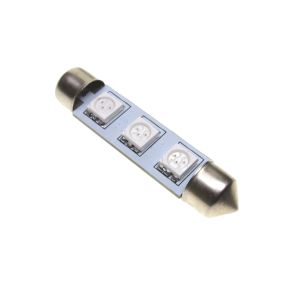 3x LED SMD pinolpre 12V - Xenon-hvid (6000K)