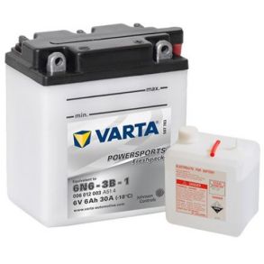 VARTA FUNSTART- MOTORCYKEL / SCOOTER BATTERI - 6V 6AH