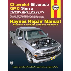 Reparationsbog Haynes - Chevrolet Silverado & GMC Sierra petrol (1999-2006)