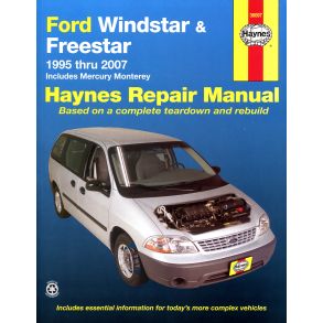 Reparationsbog Haynes - Ford Windstar (1995-2003) & Freestar & Mercury Monterey (2004-2007)