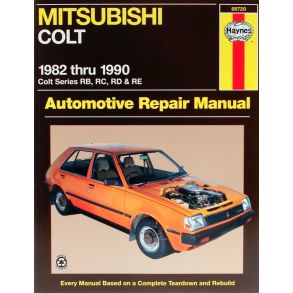 Reparationsbog Haynes - Mitsubishi Colt (82-90)