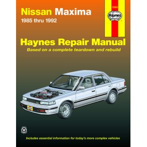 Reparationsbog Haynes - Nissan Maxima (1985-1992)