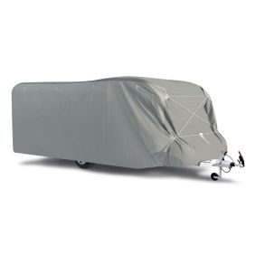 Campingvognsgarage UV-Bestandig Gr - Vandafvisende & ndbar - 220x250x460 cm