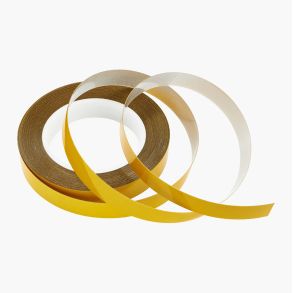 Stafferingstape - Reflekterende Gul 10 mm - 9 meter