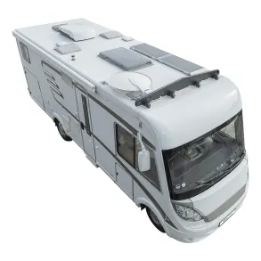 Tagprofil til campingvogne og autocamper Universal - Ideel til presenninger - 210x24,5x25,5 cm