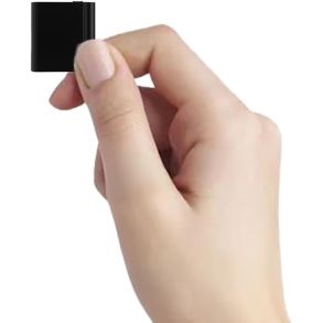 Mini digital stemmeoptager Sort - 64 GB hukommelse - M�l 30x28x7 mm