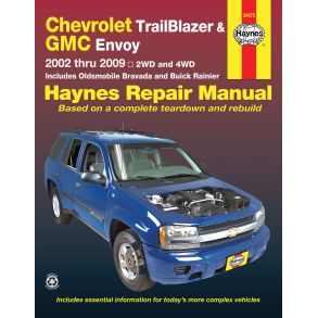Reparationsbog Haynes - Chevrolet TrailBlazer & GMC Envoy (2002 -2009)