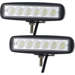 LED Krelyslygter 12V-24V - Universal Vandtt IP67 - 2 Stk