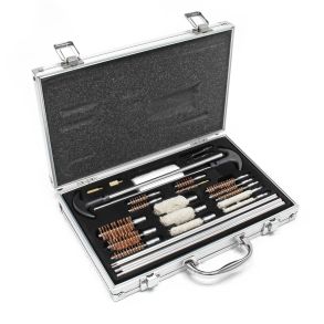 Rensekit til Skydev�ben 100 dele - Luksus renses�t - Leveres i aluminiums opbevaringsboks