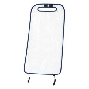 Rygl�nsbeskytter - Klar PVC Universal - Str. XL 75x43 cm