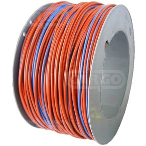 AUTOLEDNING 1X1.5 - BL / RD - 1 M