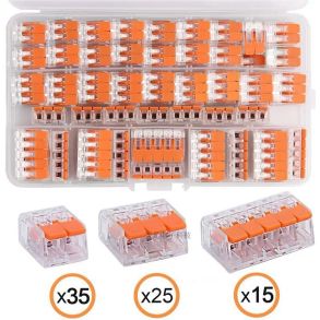 Samlemuffe Sortiment - Universal 75 dele - 0,08-4 mm 