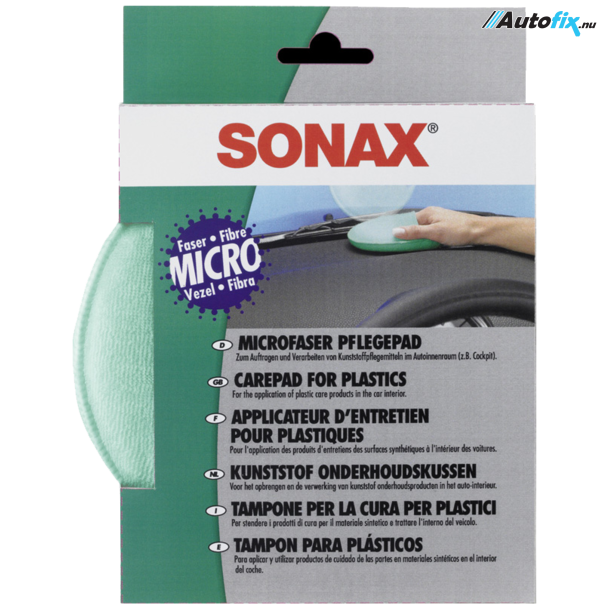 SONAX - Microfibersvamp - Grøn