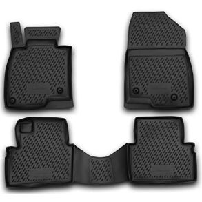 Rubber mat set with edge - Mazda 3 year 2013-2019