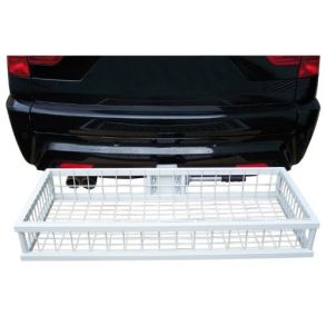 Transportkurv i Metal - Til Montering P� Anh�ngertr�kket - M�l 105x45x16 cm