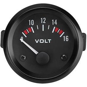 Voltmeter 8-16 Volt - Dia.  52 mm.