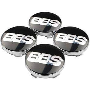 Centerkapsler Til Aluf�lge 4 stk - BBS Aluminium & ABS Plast - Dia. �57/60 mm