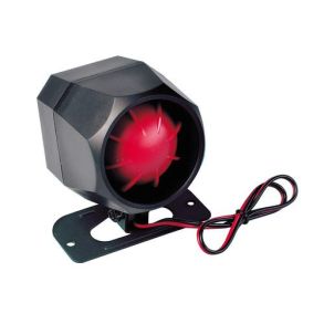 Sirene 12V / 125 dB - 6-Toner (15 Watt)