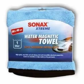 Aft�rrings H�ndkl�de Vandmagnet - Sonax Xtreme Water Magnetic Towel - Microfiberklud 80x40 cm