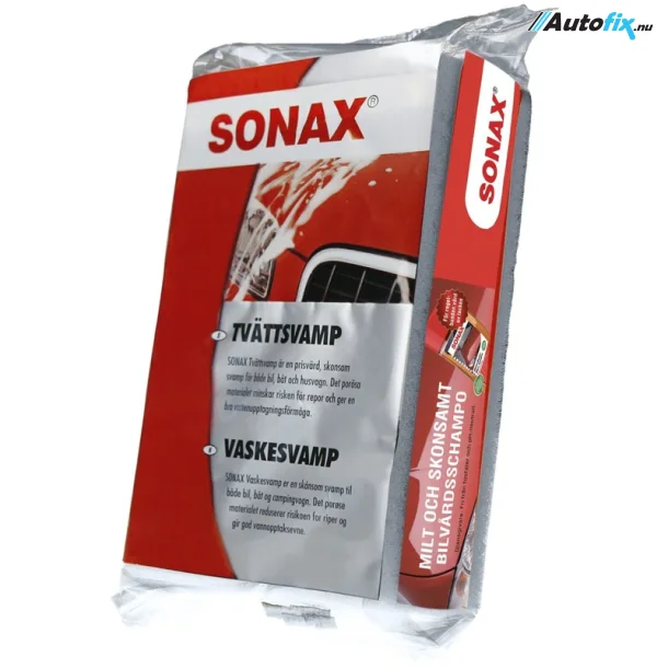 SONAX Vaskesvamp - Skånsom Multisvamp 